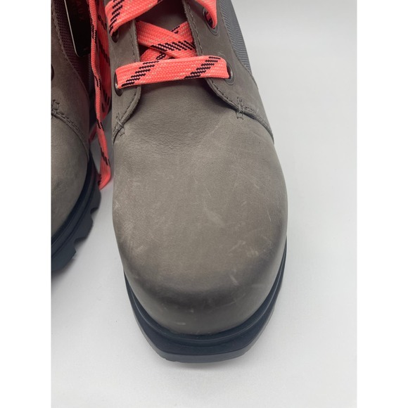 NWT Sorel Joan of Arctic Waterproof Wedge III Lexie Bootie Quarry Sz 9.5 Grey - Picture 10 of 13